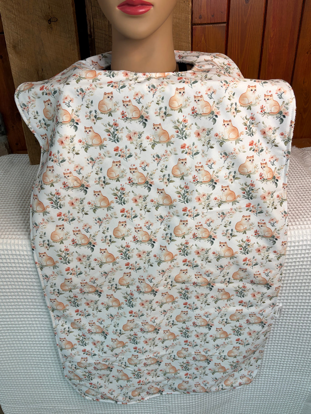 Bavette/tablier imperméable pour adulte