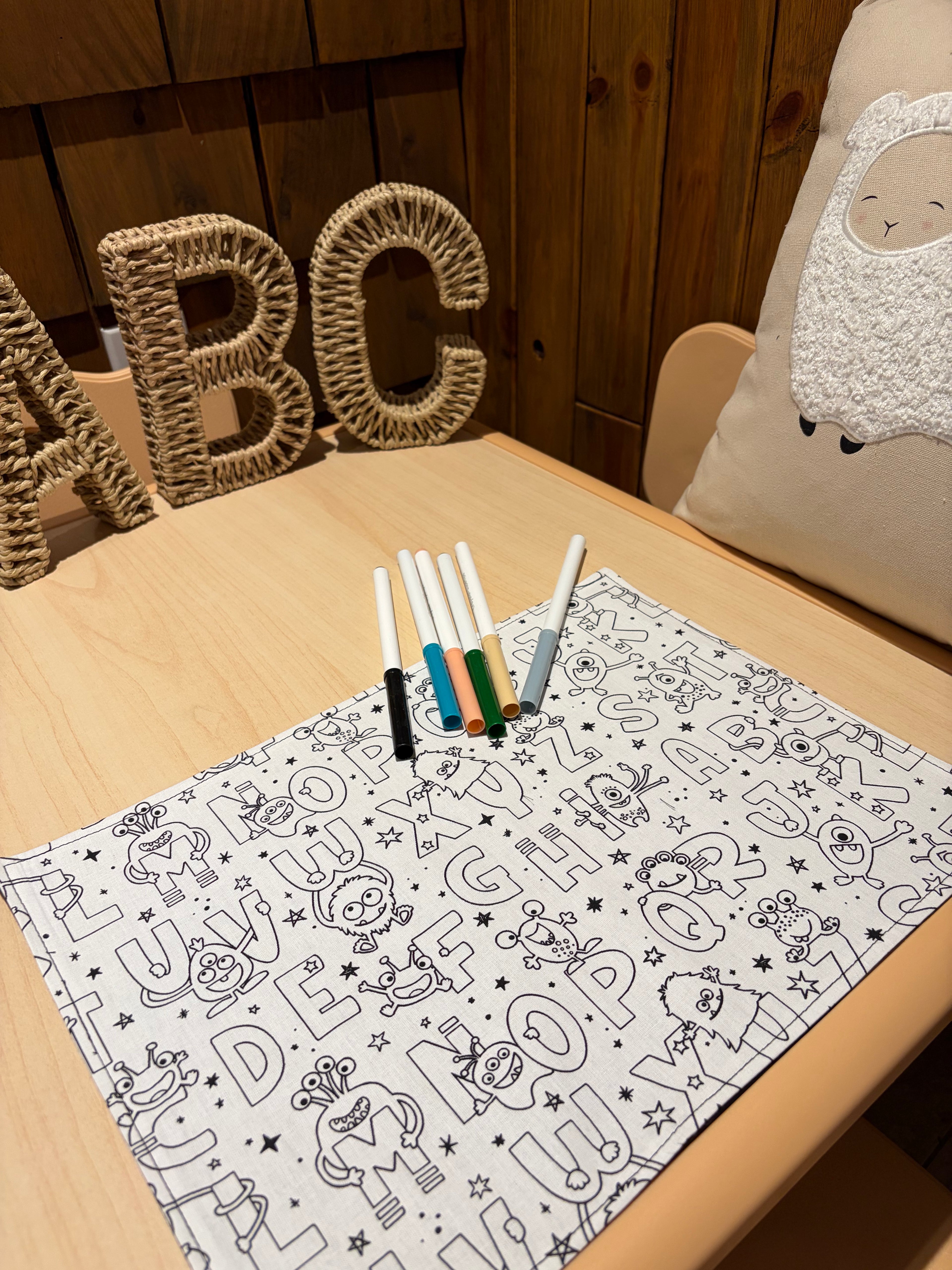 Napperon à colorier