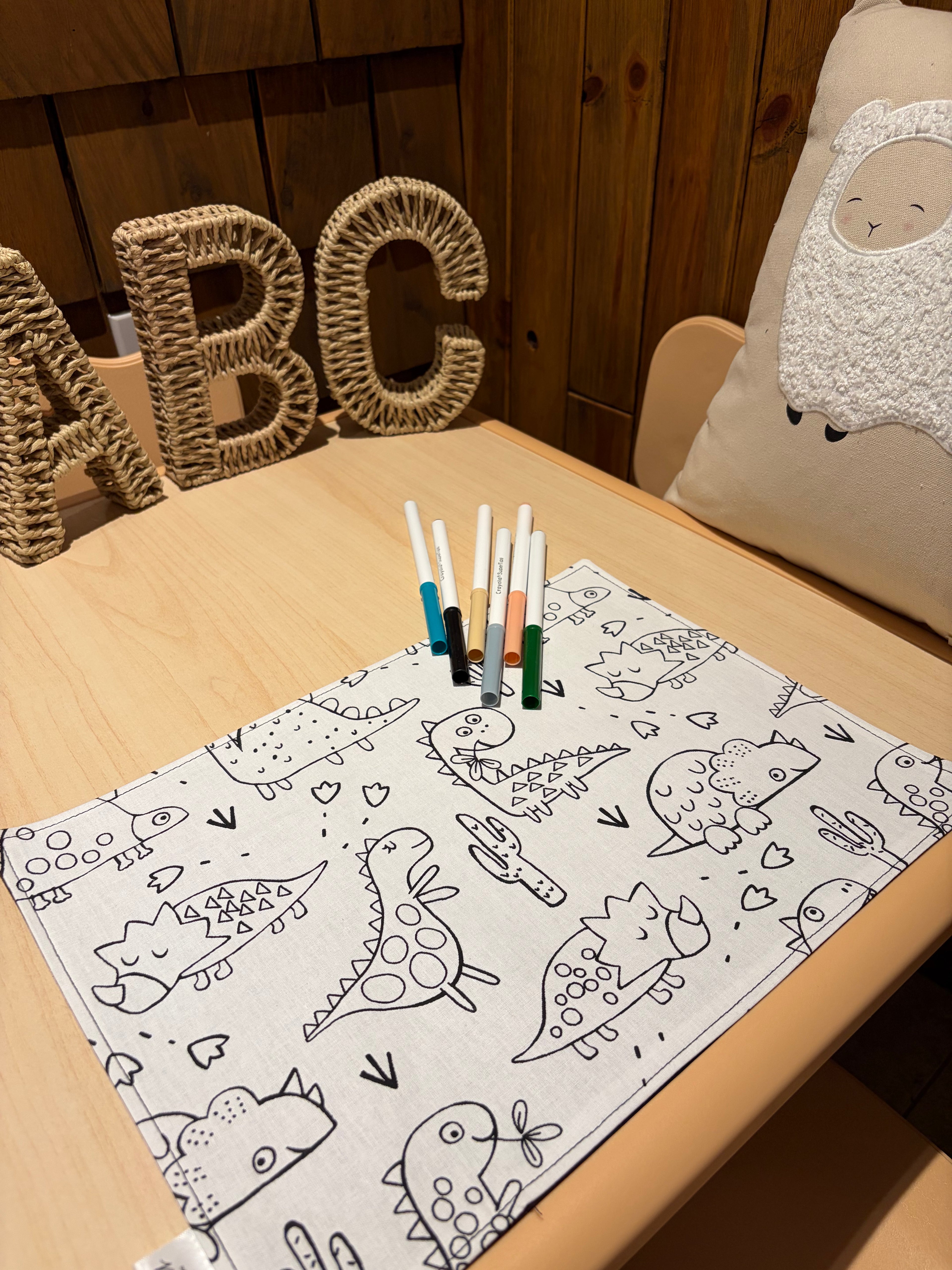 Napperon à colorier