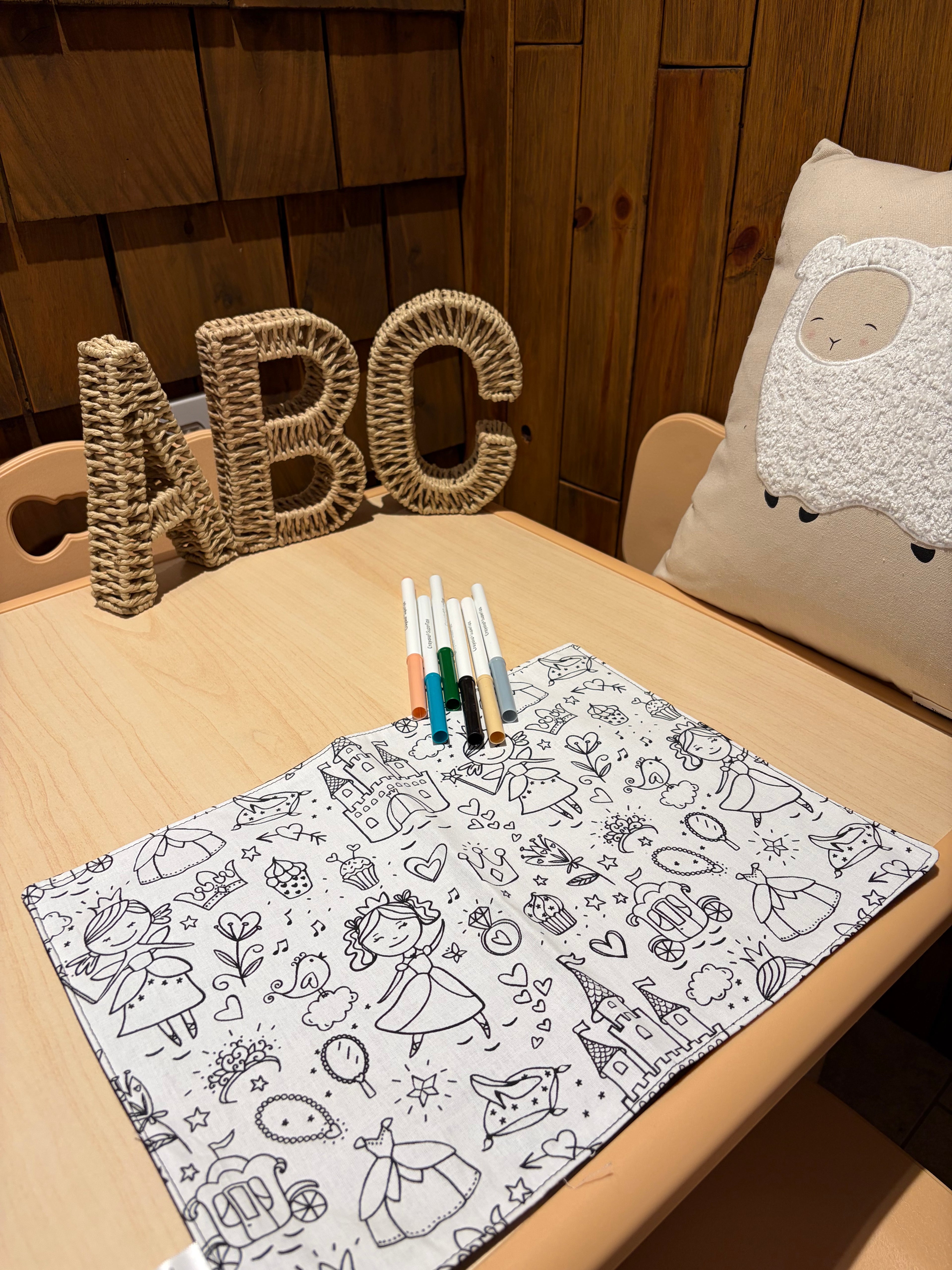 Napperon à colorier