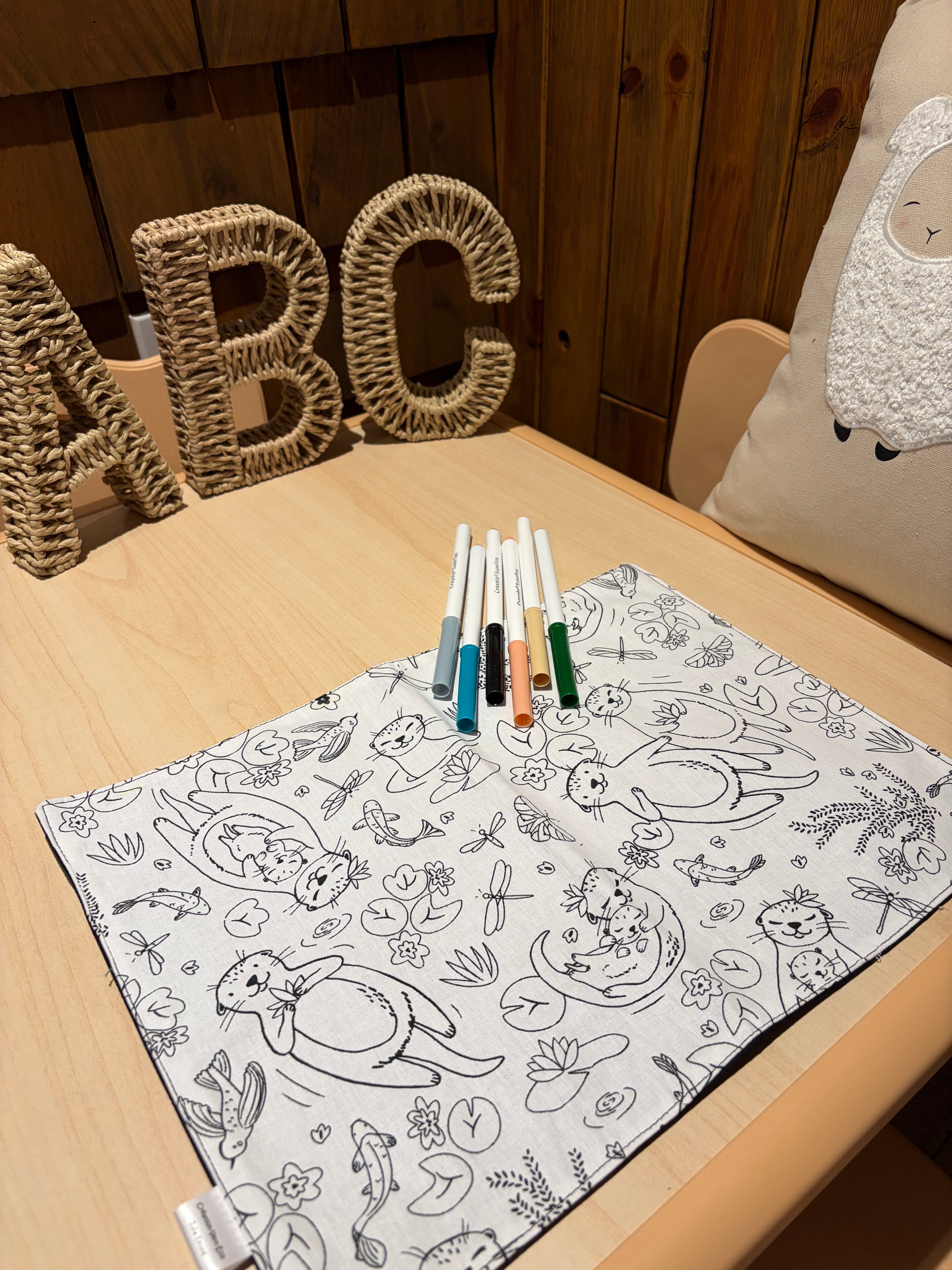 Napperon à colorier