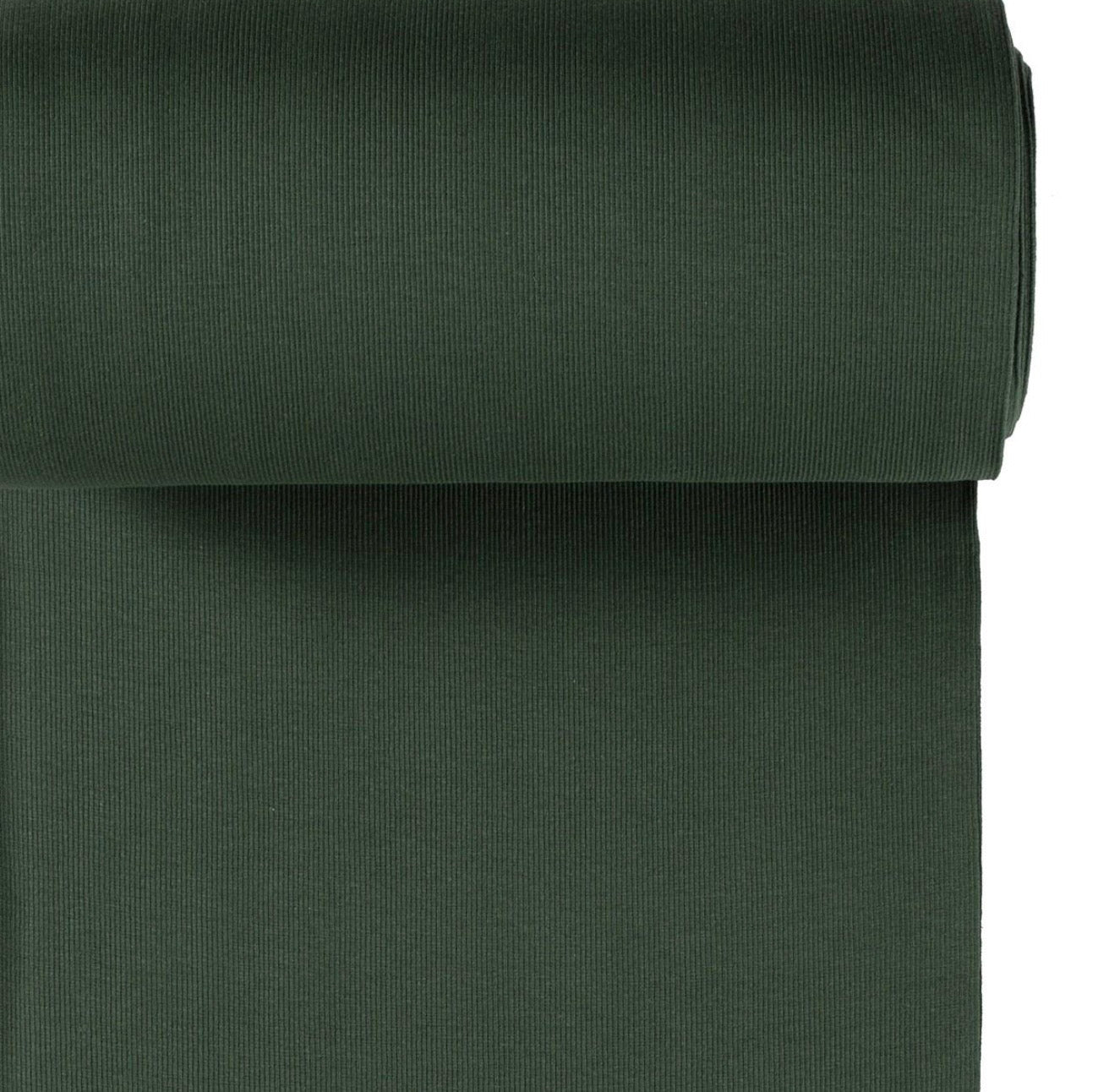 Rib côtelé vert sapin