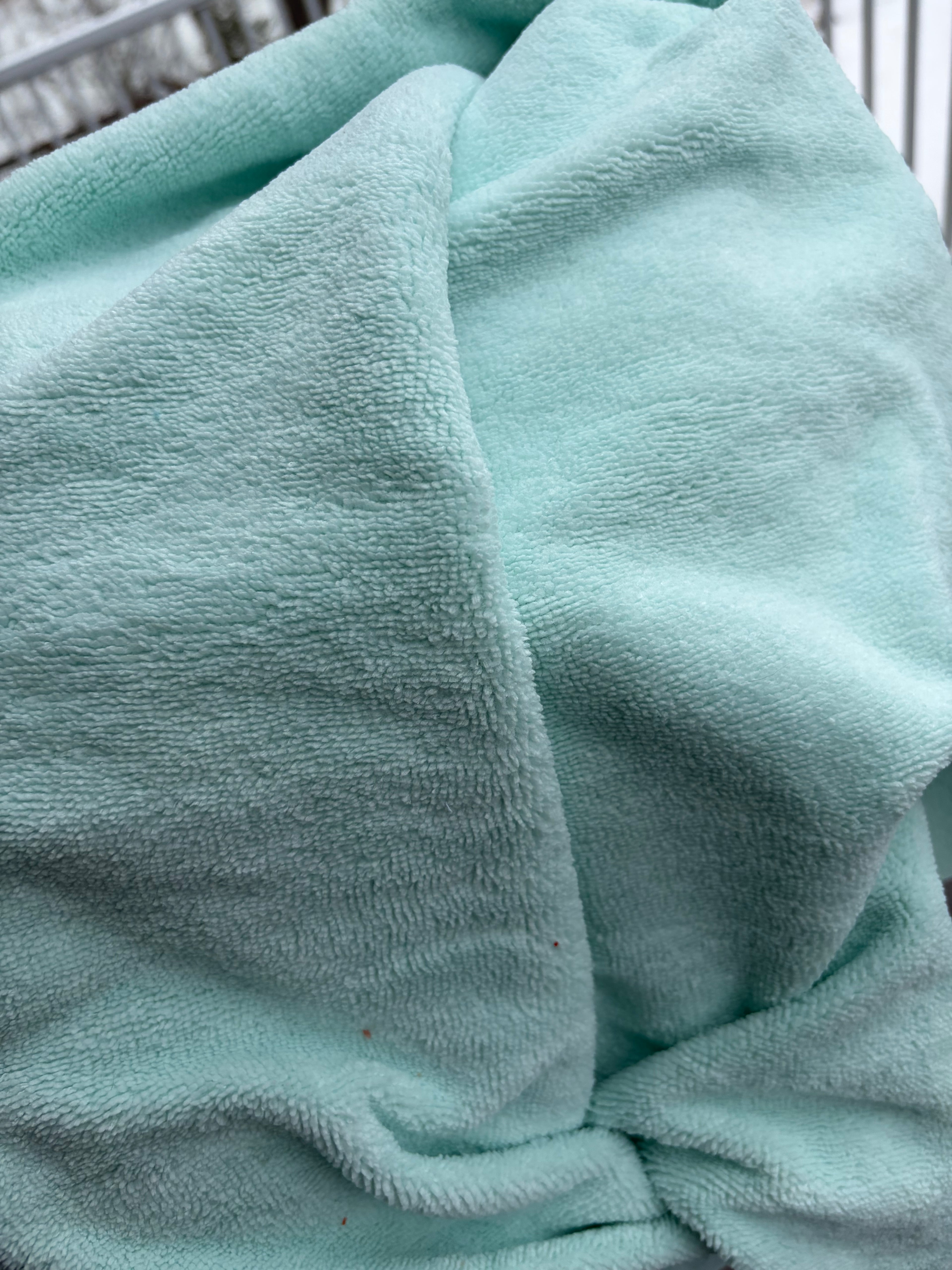 Ratine de Bambou velour vert céladon