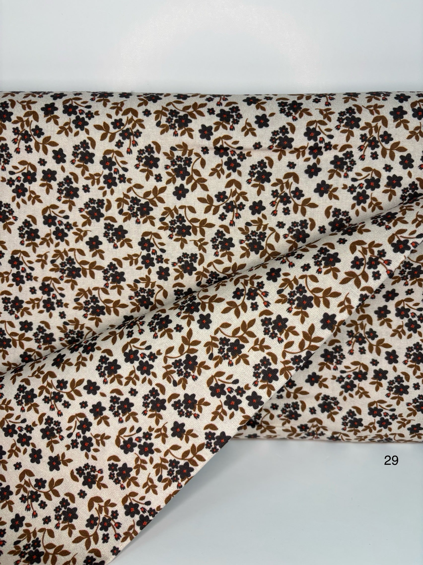 Coton Calico (petites fleurs)