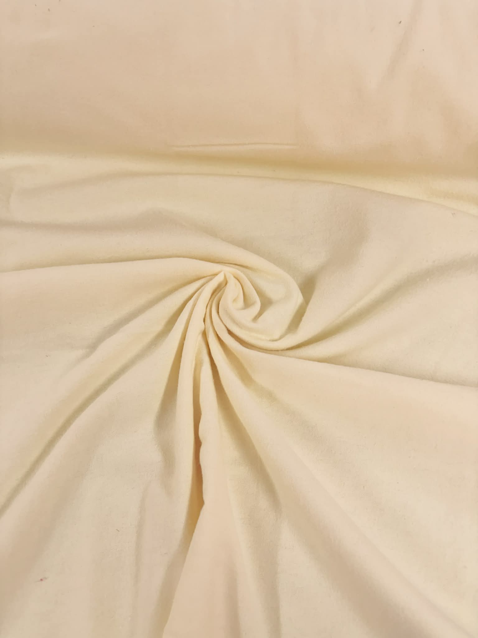 Flanelle jaune-poussin